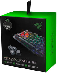 Razer PBT Keycap Upgrade Set - Classic Black Backlight Compatible PBT Keycap Upgrade Set