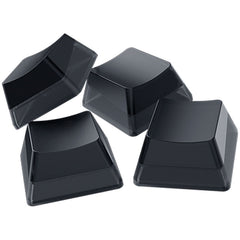 Razer Phantom Keycap Upgrade Set - Black Unique Stealth Pudding Design for Shine-through