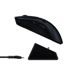 Razer Viper Ultimate with Charging Dock Ambidextrous with HyperSpeed Wireless Gaming Mouse Black - White