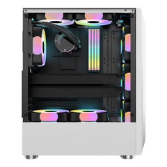 1st Player Rainbow Series RB3 with 2 Non RGB & 1 RGB Fan Gaming Case