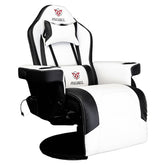 Rebel Rogue Gaming Recliner - White/Black