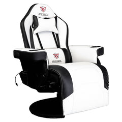 Rebel Rogue Gaming Recliner - White/Black