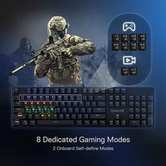 Redragon - K608 Valheim Rainbow Gaming Keyboard