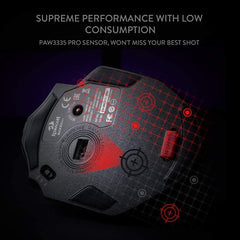Redragon Vampire Elite M686 RGB Wired & Wireless Gaming Mouse