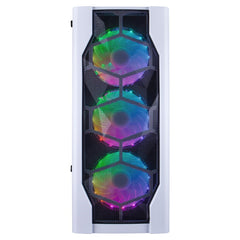 1stPlayer DK series DK-D4 (White) with 4 Fans ATX Gaming Case