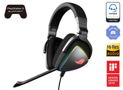 Used ASUS ROG Delta RGB Hi-Res ESS Quad-DAC Gaming Headset