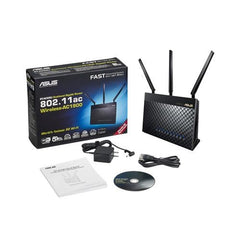 ASUS RT-AC68U Dual-Band Wireless-AC1900 Gigabit Router with AiMesh and AiProtection