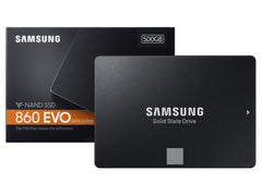 SAMSUNG SOLID STATE DRIVE 860 EVO SERIES 500GB 2.5 INCH SSD - MZ-76E500BW