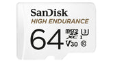SanDisk 64GB High Endurance microSD™ Card SDSQQNR-064G-GN6IA