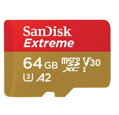 SANDISK EXTREME A2 MICRO CARD 170MB 32GB - 64GB - 128GB - 512GB