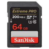 SanDisk Extreme PRO SDHC And SDXC UHS-I Card 32GB - 64GB - 128GB - 256GB