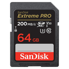 SanDisk Extreme PRO SDHC And SDXC UHS-I Card 32GB - 64GB - 128GB - 256GB