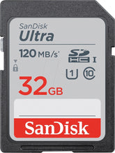 SanDisk Ultra SDHC UHS-I card and SDXC UHS-I card 16GB - 32GB - 64GB - 128GB