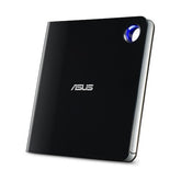 ASUS SBW-06D5H-U - Ultra-slim Portable USB 3.2 Gen 1x1 Blu-ray burner with M-DISC support for lifetime data backup, compatible with USB Type-C and Type-A for both DVD Windows and Mac OS.