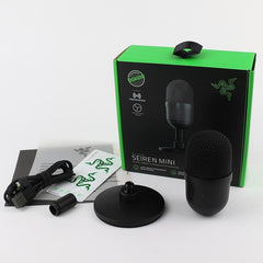 Razer Seiren Mini - Mercury Ultra- Quartz compact Streaming Microphone