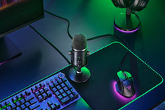 Razer Seiren V2 Pro Professional-grade USB Microphone for Streamers