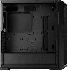 LIAN LI LANCOOL 215 RGB GAMING CASE Black Tempered Glass ATX Case -Black Color Black - White