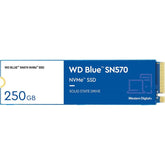 WD Blue 250GB SN570 NVMe PCIe Gen3 x4 WDS250G3B0C SSD M.2 2280
