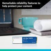 WD Blue 500GB SN570 NVMe PCIe Gen3 x4 WDS500G3B0C SSD M.2 2280