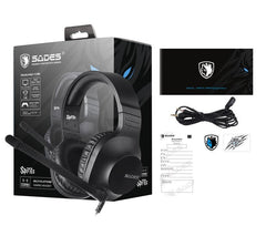Sades Spirits Gaming Headphones SA-721 Black - Pink