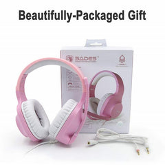 Sades Spirits Gaming Headphones SA-721 Black - Pink