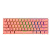 AJazz STK61 Mechanical 61-keys Keyboard Gaming Black - Pink - White