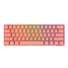 AJazz STK61 Mechanical 61-keys Keyboard Gaming Black - Pink - White