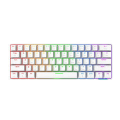 AJazz STK61 Mechanical 61-keys Keyboard Gaming Black - Pink - White