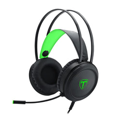 T-Dagger Ural T-RGH202 Stereo Gaming Headset | Green LED