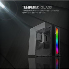 FANTECH STRIKE CG72 RGB Middle Tower Case