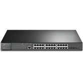 TP-Link TL-SG3428XMP JetStream 24-Port Gigabit and 4-Port with 24-Port PoE+ AND 10GE SFP+ L2+ Managed Switch