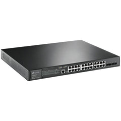 TP-Link TL-SG3428XMP JetStream 24-Port Gigabit and 4-Port with 24-Port PoE+ AND 10GE SFP+ L2+ Managed Switch