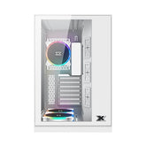 XIGMATEK Aquarius S Arctic WHITE 3x AY120 Arctic ARGB Fans Pre Installed