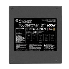 Thermaltake Toughpower GX1 600W 80 PLUS Gold Power Supply