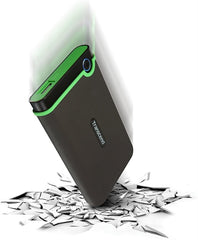 Transcend StoreJet 1TB 25M3 Ruggedized USB 3.1 - TS1TSJ25M3S Portable Hard Drive