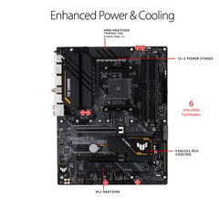 ASUS TUF Gaming X570-Pro WiFi II AM4 ATX Gaming Motherboard