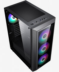 RAIDMAX i403 Mesh Tempered Glass ATX Gaming Case