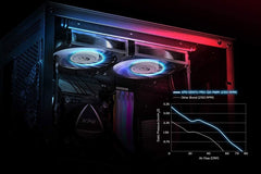 XPG Vento Pro 120mm PWM Dual Bearing PC Case Cooling Fan