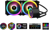 GAMDIAS CHIONE M2-240R, RGB Gaming Cooler