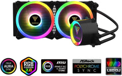 GAMDIAS CHIONE M2-240R, RGB Gaming Cooler