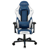 DXRacer Gaming Chair G Series GC-G001-BW-C2-422 PVC Leather Metal Frame 4D Armrest, Blue-White