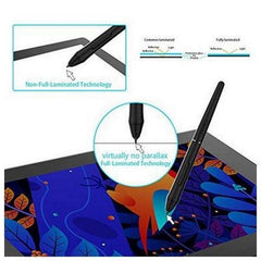 VEIKK VK1200 Drawing Monitor Full-Laminated Graphics Drawing Tablet Monitor