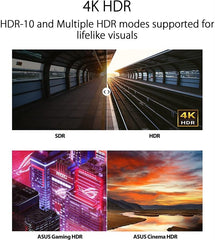 Asus VP32UQ 31.5" Eye Care Adaptive-Sync Flicker 4K UHD IPS Free Blue Filter Light Monitor