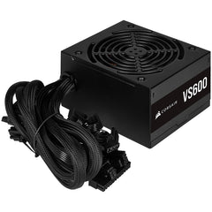 Corsair VS Series™ VS600 — 600 Watt 80 PLUS® Certified Non-Modular ATX PSU CP-9020224-IN (WW)