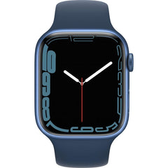 Apple Watch Series 7 Aluminum Abyss Blue & Midnight Black Sport Band GPS-45mm