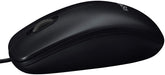 Logitech Wired Mouse M90 Black USB
