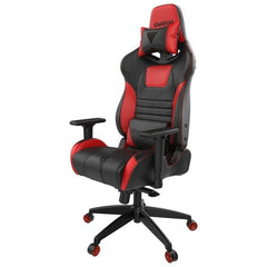 Gamdias Achilles M1A RGB PC Gaming Chair – Black/Red