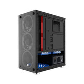 1st Player Firebase X2 Without Fan M-ATX Gaming Case