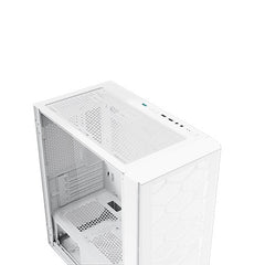 Xigmatek Oreo Arctic Mini Tower RGB Gaming Case- White