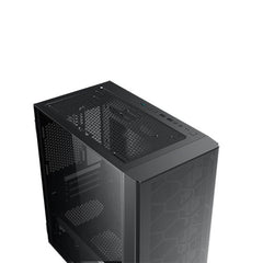 Xigmatek Oreo Mini Tower RGB Gaming Case – Black